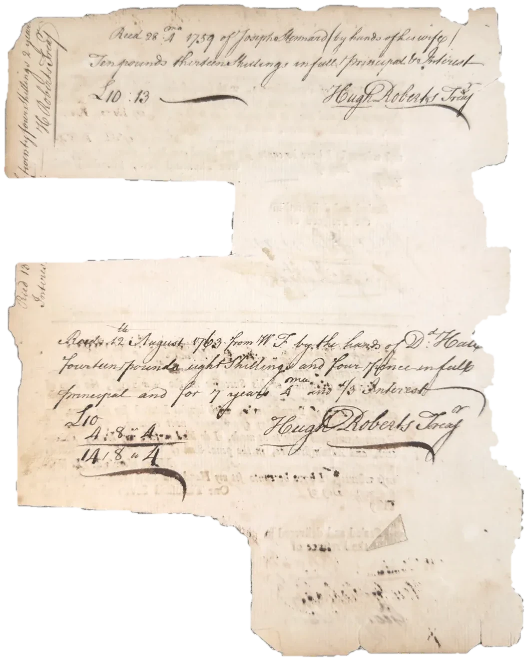 The Governor's debt, paid by his father's partner