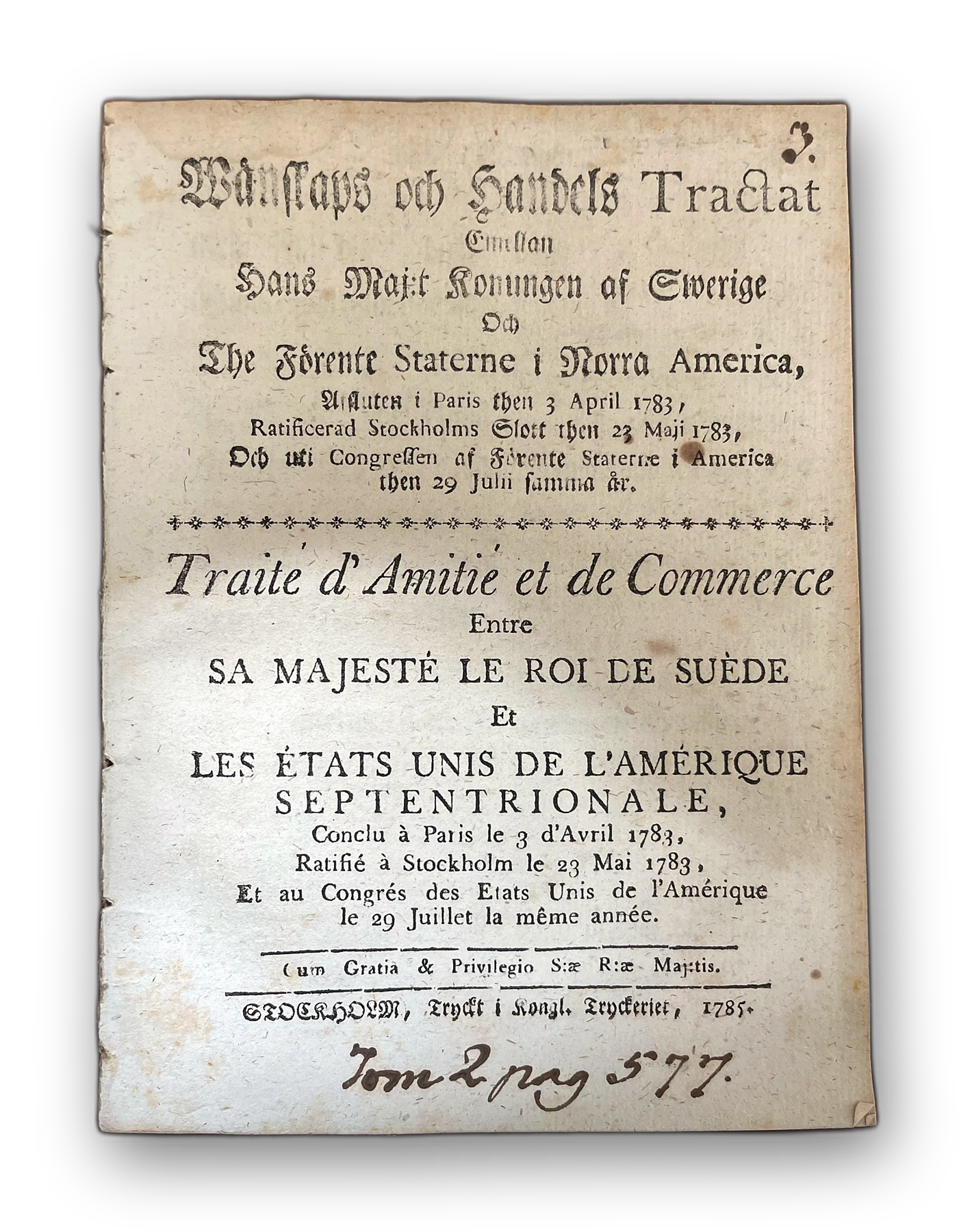 Franklin- treaty