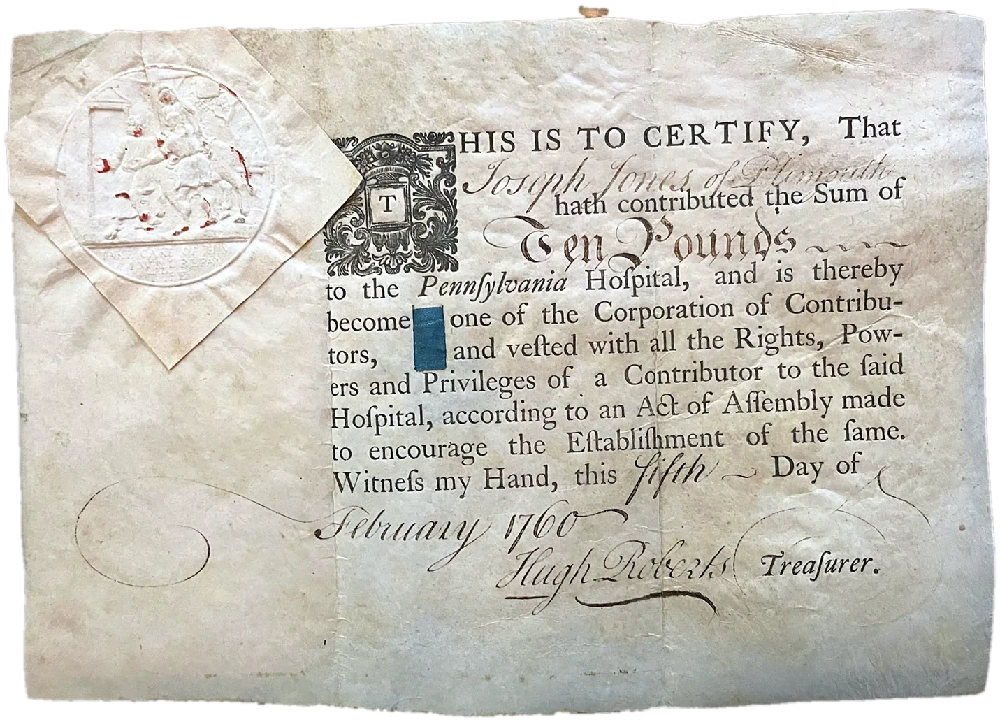 Joseph Jones of Plymouth becomes a Contributor