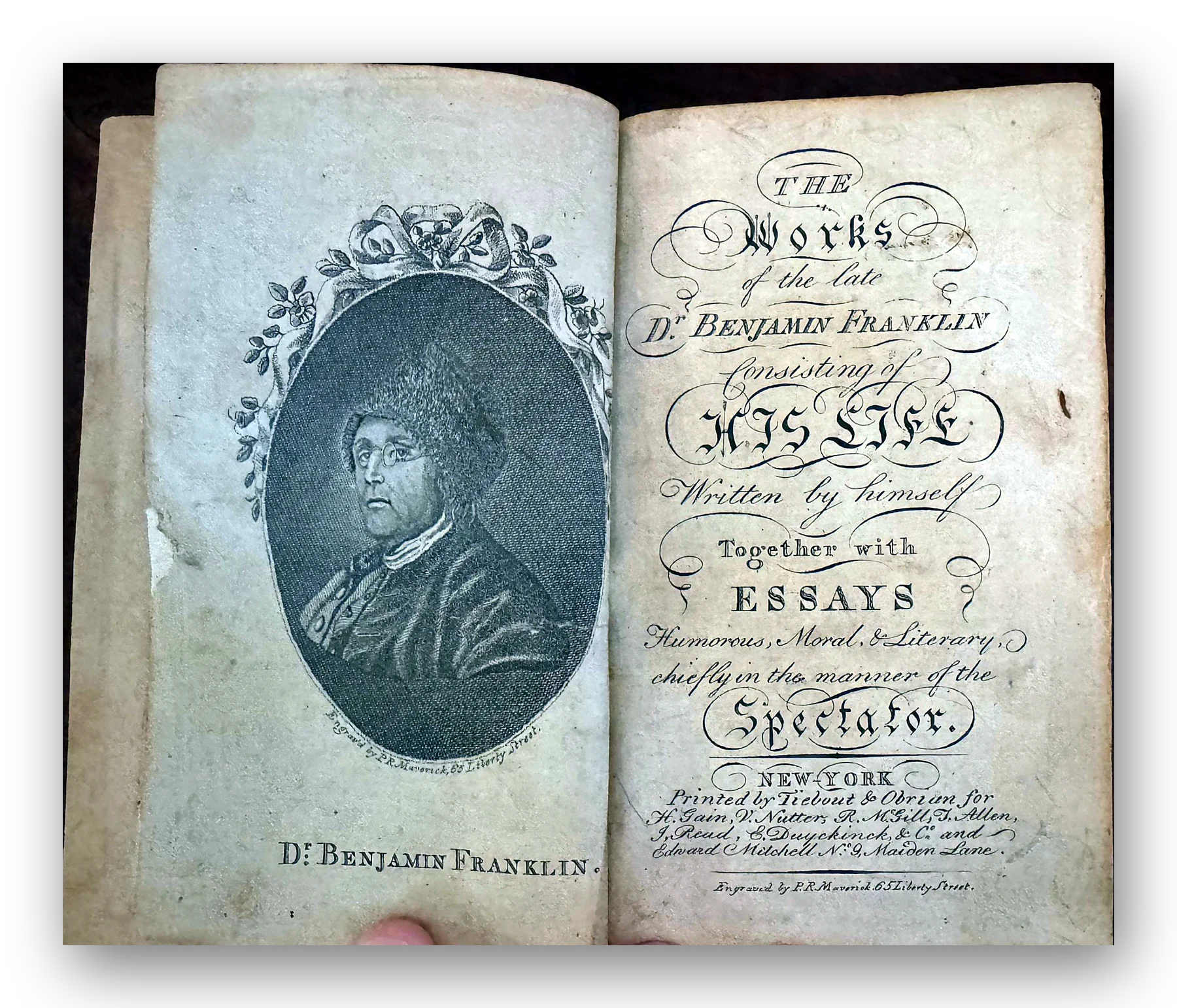The Works of the Late Dr. Benjamin Franklin
