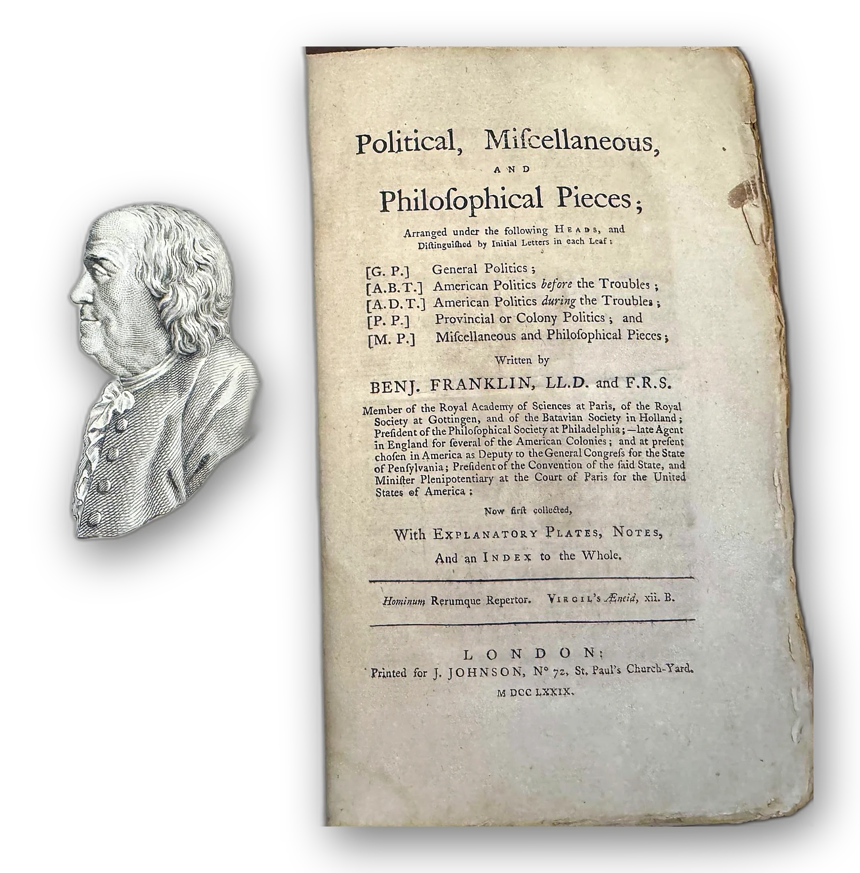 Political, Miscellaneous, and Philosophical Pieces