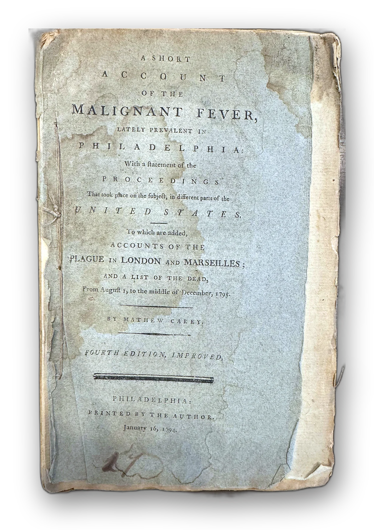 A Short Account of the Yellow Fever