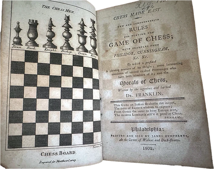 Chess Made Easy, with Franklin's Morals of Chess
