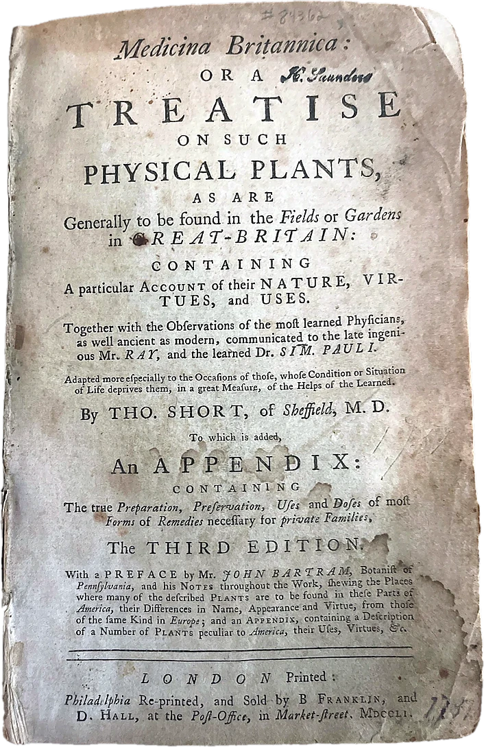 Medicina Britannica: A Treatise on Such Physical Plants
