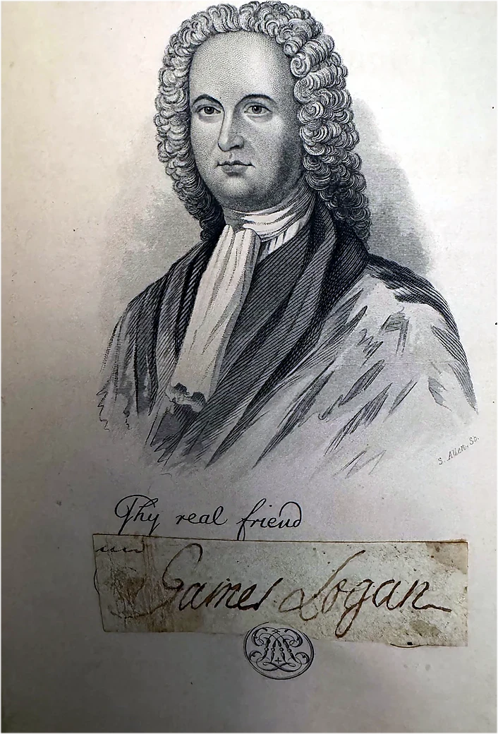 Wilson Armistead, Memoirs of James Logan