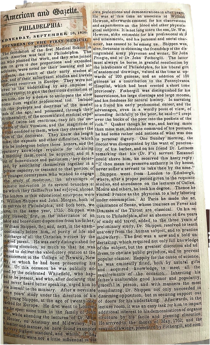 Balch, Letters and Papers