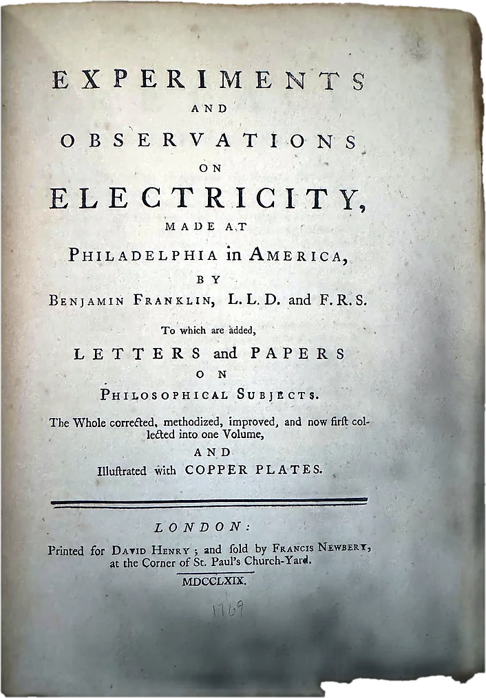 Experiments and Observations on Electricity