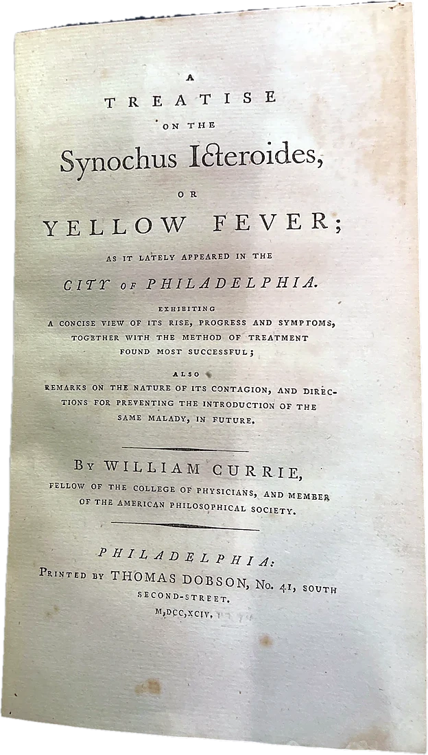 A treatise on the synochus icteroides