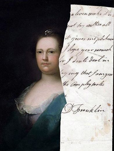 Deborah Franklin, a letter signed
