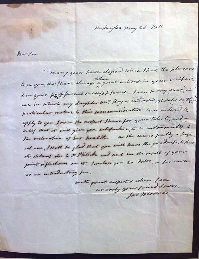James Monroe/Benjamin Rush
