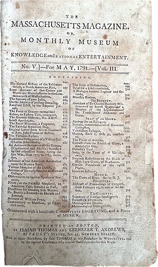 The Massachusetts Magazine