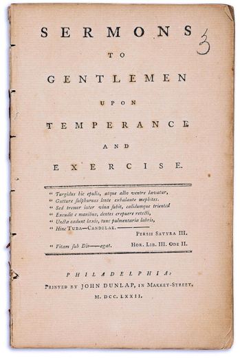 Sermons to Gentlemen upon Temperance and Exercise