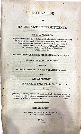 A Treatise on Malignant Intermittants.