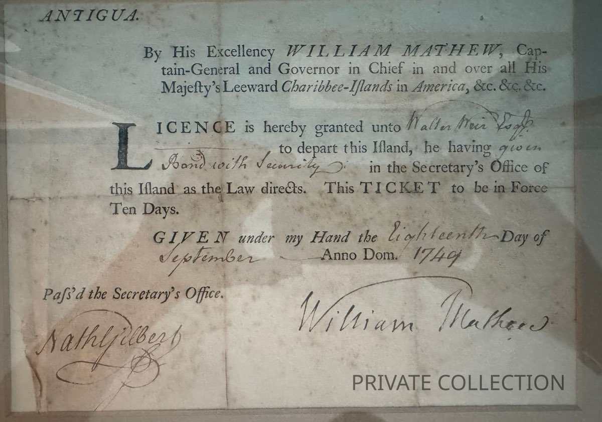 [Franklin Printing]. (ANTIGUA)