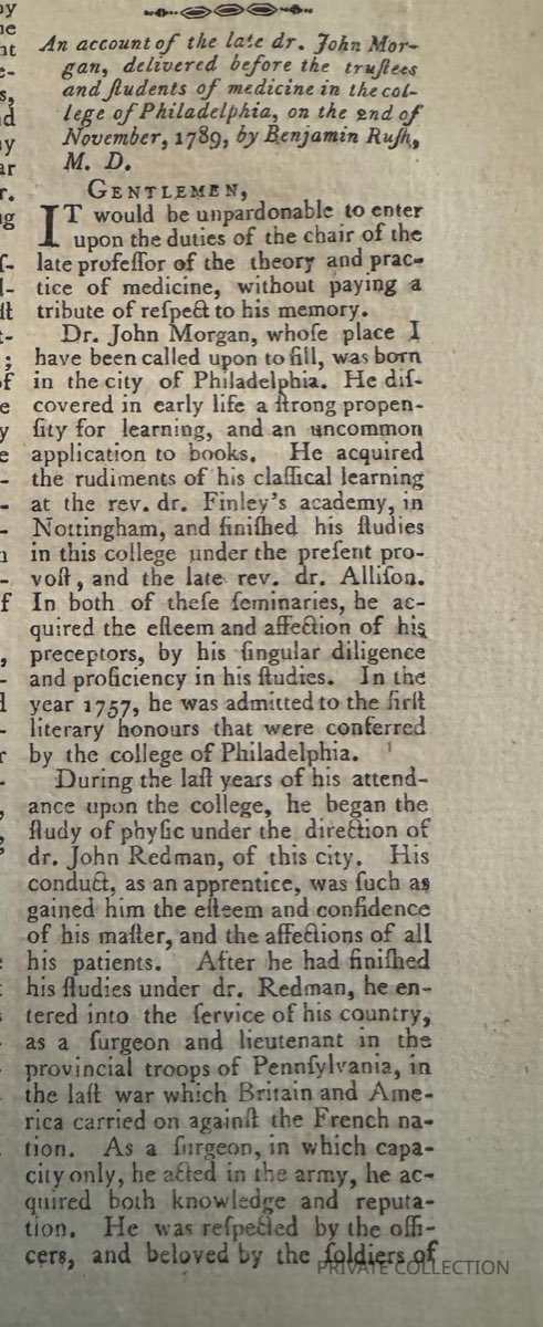 Short Account of Dr. Morgan